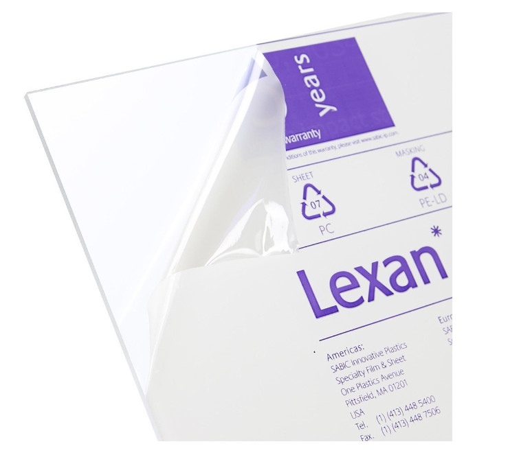 Polycarbonate Lexan Sheet Clear 0.250” - 1/4 Polycarbonate Lexan Sheet Clear 0.250” - 1/4