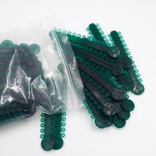 45 Color Dental Elastic Ligature Ties Rubber Power Bands for Orthodontic Braces picture