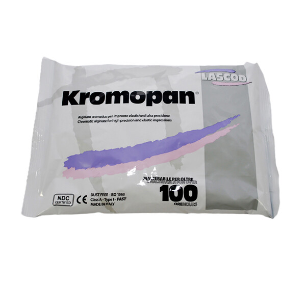 Kromopan Color Changing Alginate Dust Free 1lb pouch x 2 bags Only $14.99/bag Kromopan Color Changing Alginate Dust Free 1lb pouch x 2 bags Only $14.99/bag