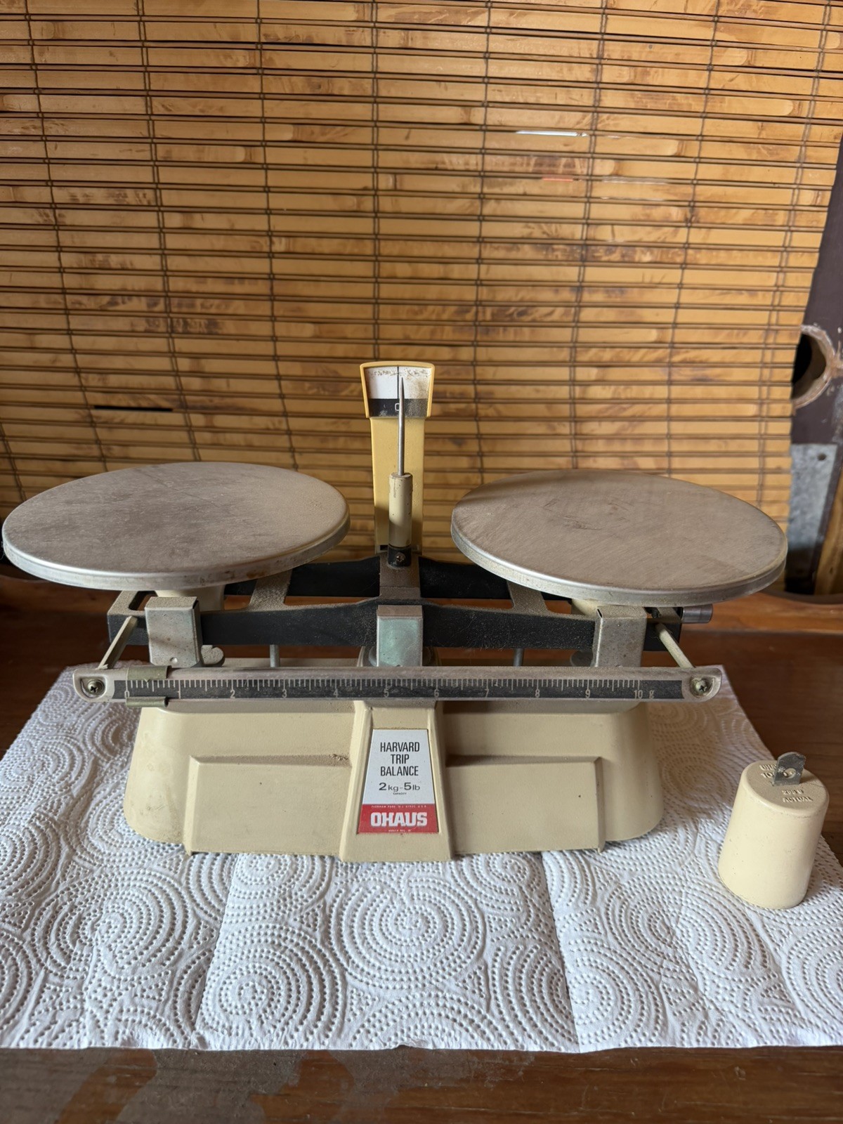 SCALE-OHAUS HARVARD TRIP BALANCE (2KG-5LB. CAPACITY) SCALE-OHAUS HARVARD TRIP BALANCE (2KG-5LB. CAPACITY)
