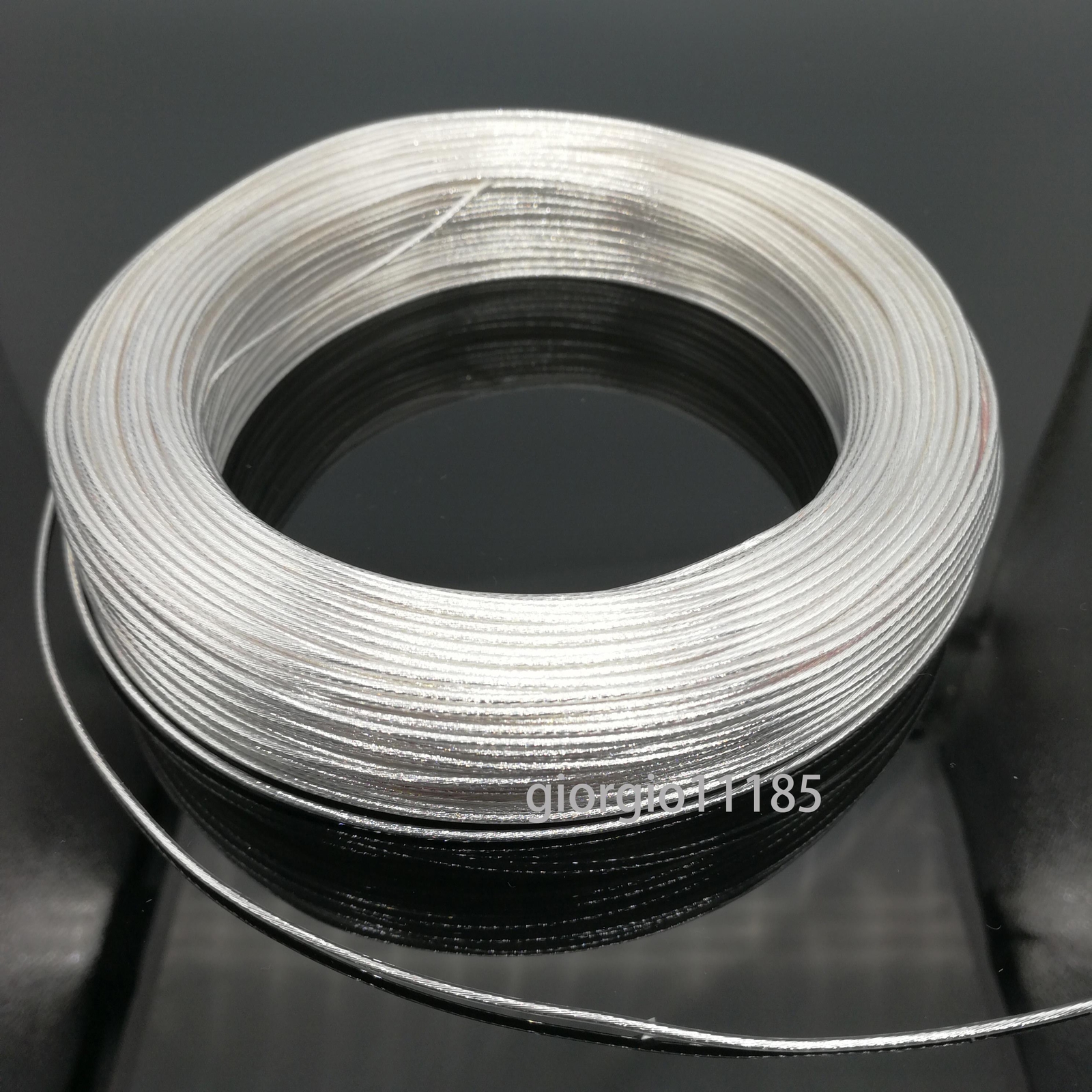 40 Feet 20 AWG High Temperature Polytetrafluoroethylene PTFE Silver Plated Wire