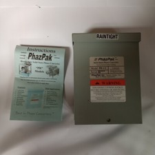 PhazPak no. PR-1/2, NOS, Heavy Duty Solid State Phase Converter. picture