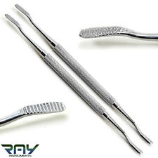 2 Pcs Dental Bone File L X 18mm, W X 6mm Double Ended Surgical Instruments picture