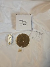 Enerlites Brass Low-Profile Round 5 3/4