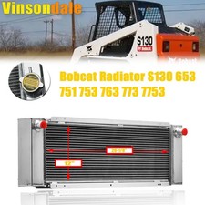 3Row Radiator For Bobcat Skid Steer S130 653/753 751 763 773 7753 666384,6666384 picture