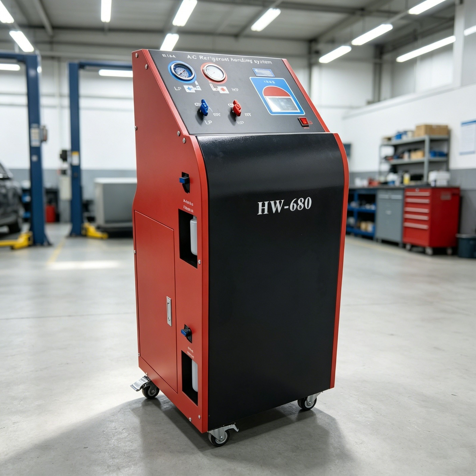 A/C Refrigerant Filler Recovery Recycling Recharging Fluorinate Machine 120G/M A/C Refrigerant Filler Recovery Recycling Recharging Fluorinate Machine 120G/M