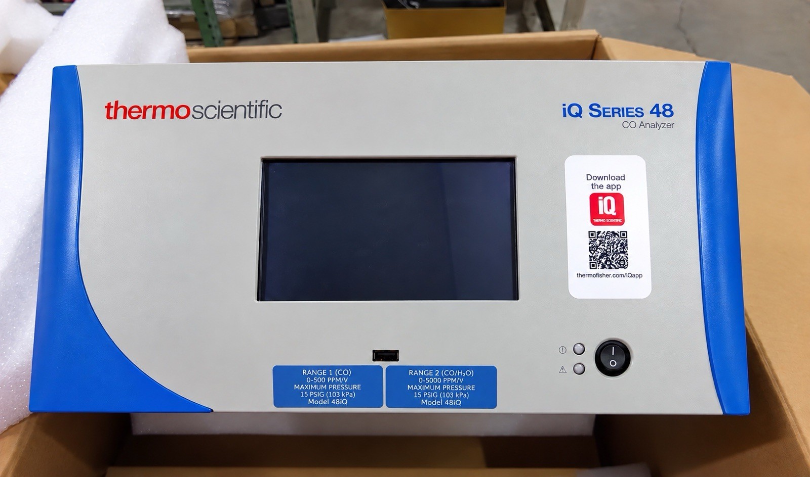 Thermo Scientific IQ Series 48 CO Analyzer 48iq-ACA Thermo Scientific IQ Series 48 CO Analyzer 48iq-ACA
