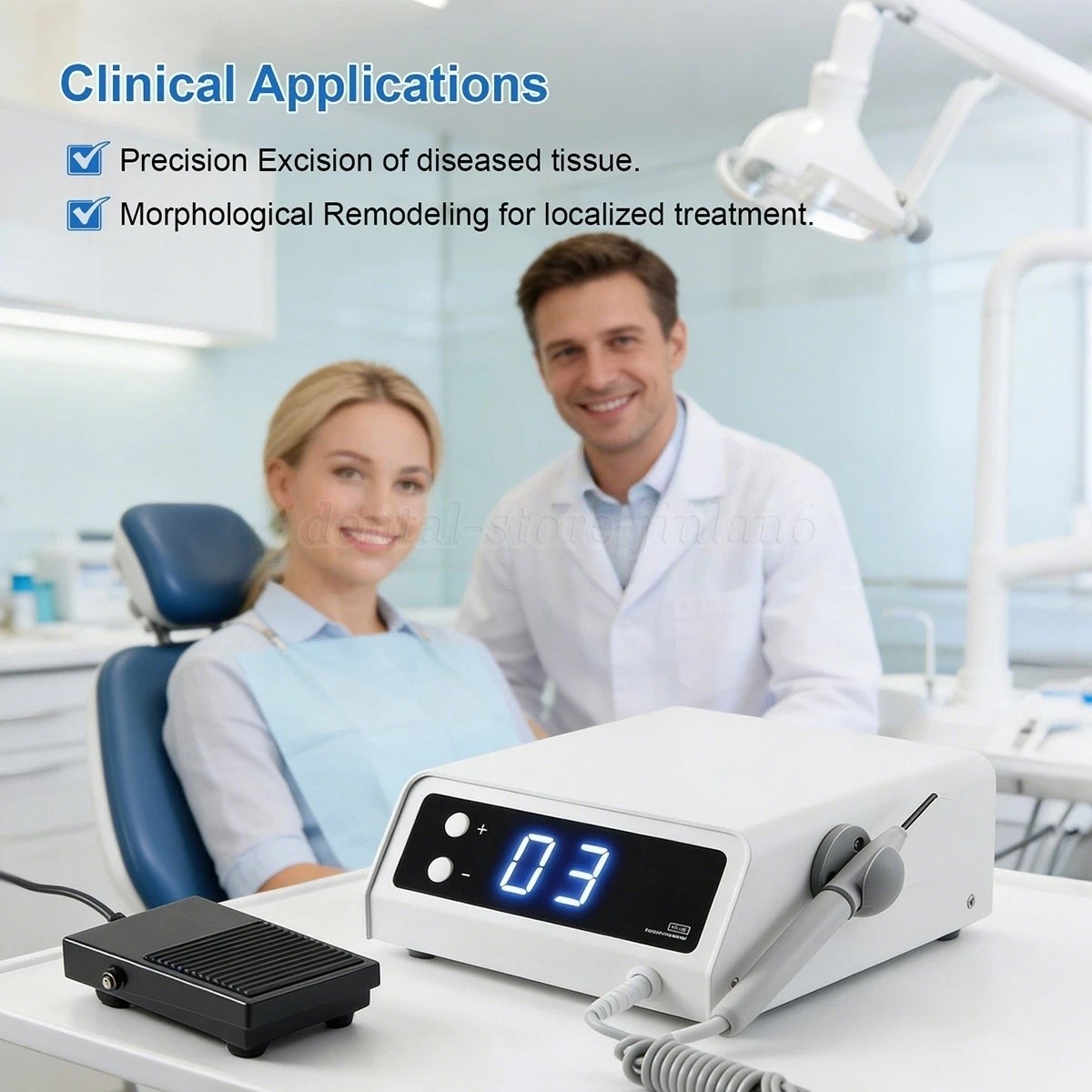 Electrosurgery Unit w/ 10 Tips - 110V Professional Dental Equipment