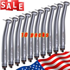 10pcs SANDENT NSK PANA MAX Style Dental High Speed Handpiece Push Button 4 Hole picture