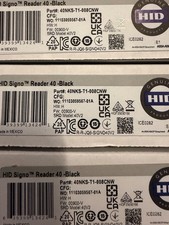 HID Signo 40 Smart Card Access Control Reader - Black (40NKS-T1-008CNW) picture