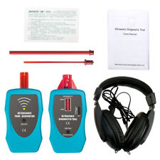 Ultrasonic Stethoscope Gas Liquid Leak Detector Noise Diagnostic Tool LCD Tester picture