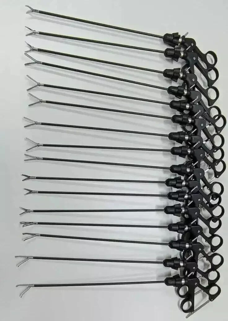 16pc Laparoscopic Fenestrated Maryland Grasper Curved Scissors Instruments Set 16pc Laparoscopic Fenestrated Maryland Grasper Curved Scissors Instruments Set