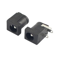 5pcs DC female DIP 3pin socket connector DC005 5.5x2.1mm for #iv picture