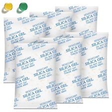 Moisture Absorbers – 100 Gram 16 Packs Silica Gel Packets Food Grade Silica... picture