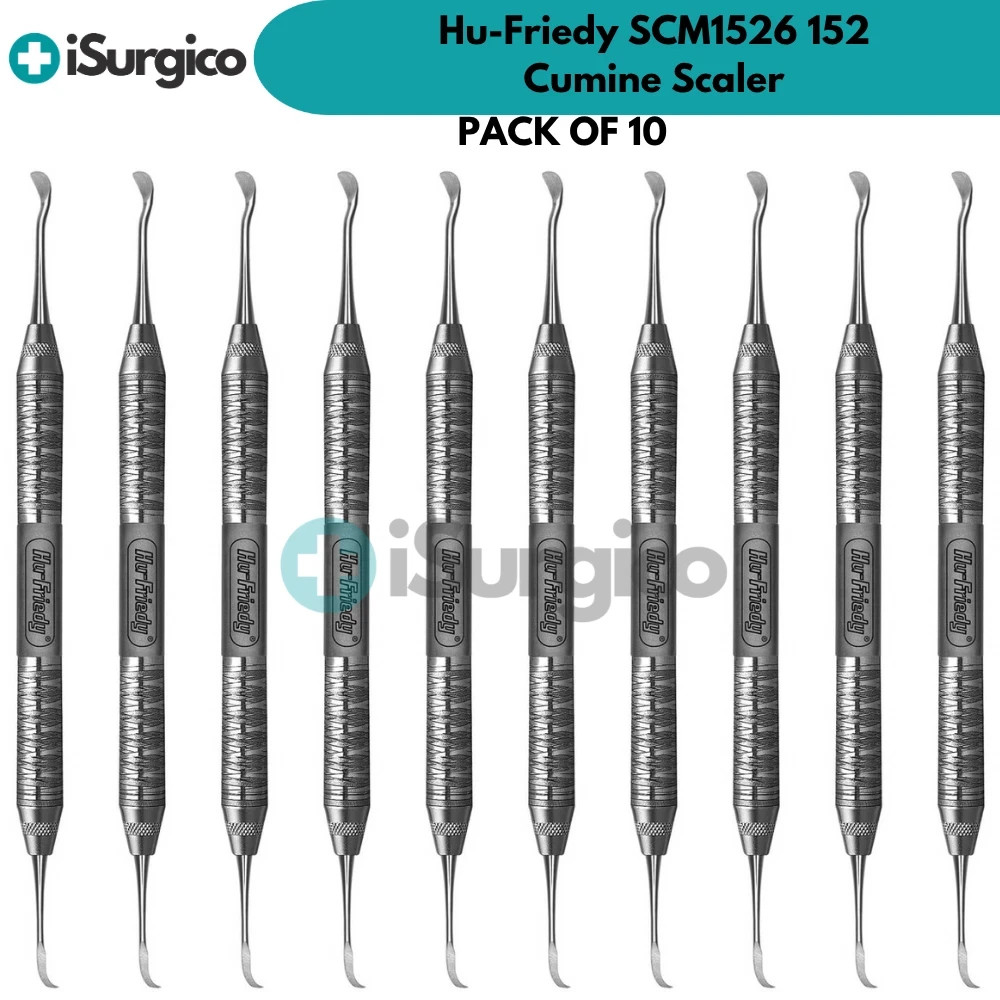 Lot of 10x Hu-Friedy SCM1526 152 Cumine Scaler Lot of 10x Hu-Friedy SCM1526 152 Cumine Scaler