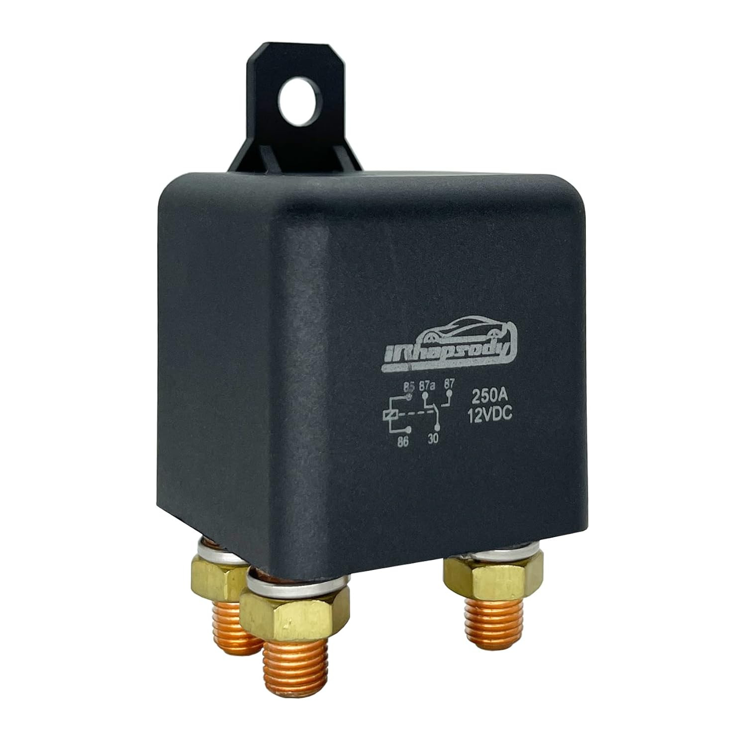 Relay 250A 12V Continuous Duty SPDT 5-Pin High Power Relay Relay 250A 12V Continuous Duty SPDT 5-Pin High Power Relay