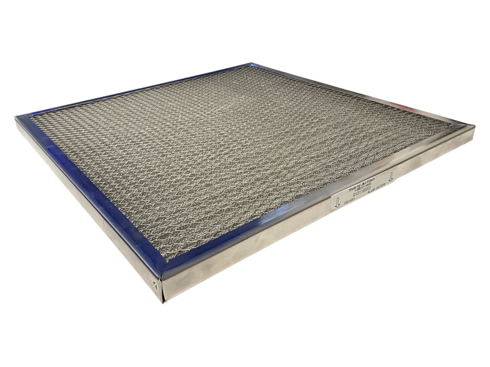 17.5x17.5x1 Aluminum Grease Filter for Commercial Range Hood – J&J Filters 17.5x17.5x1 Aluminum Grease Filter for Commercial Range Hood – J&J Filters
