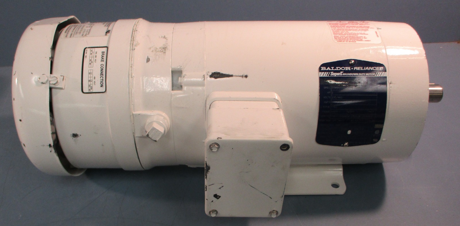 Baldor Reliance 35MM610G073G1 Brake Motor Stearns 1056134Q0BQF 7/8 Baldor Reliance 35MM610G073G1 Brake Motor Stearns 1056134Q0BQF 7/8