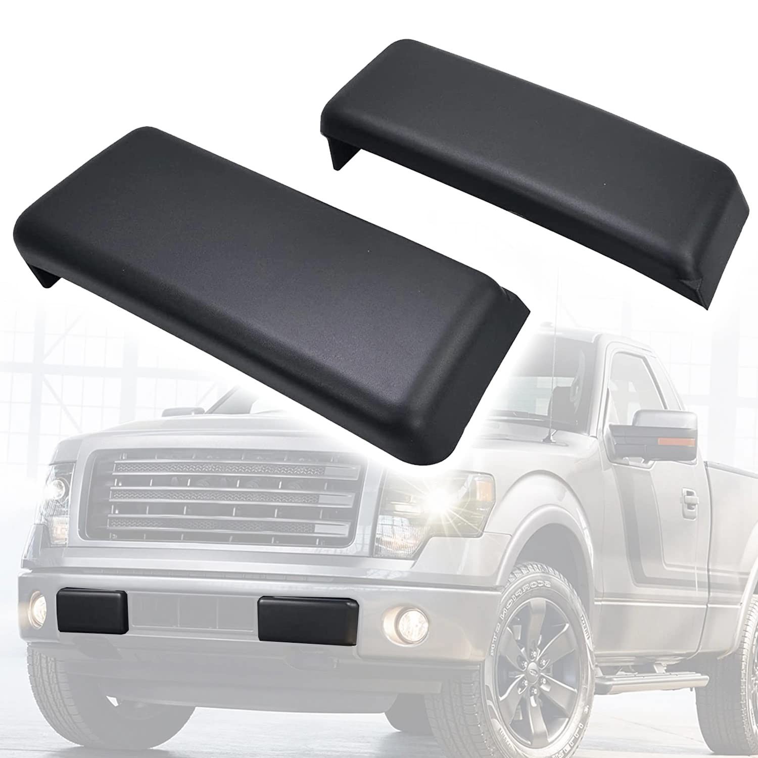 Front Bumper Pad for 2009-2014 Ford F-150 F150 - Driver & Passenger Side Front Bumper Pad for 2009-2014 Ford F-150 F150 - Driver & Passenger Side