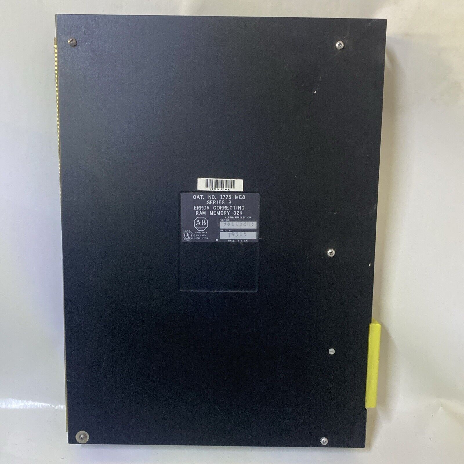 Allen-Bradley 1775-ME8 Series B Error Correcting Ram Memory Module 32K Allen-Bradley 1775-ME8 Series B Error Correcting Ram Memory Module 32K
