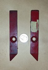 NOS Vintage New Holland 12195 Plunger Knife Wear Plate Pair picture