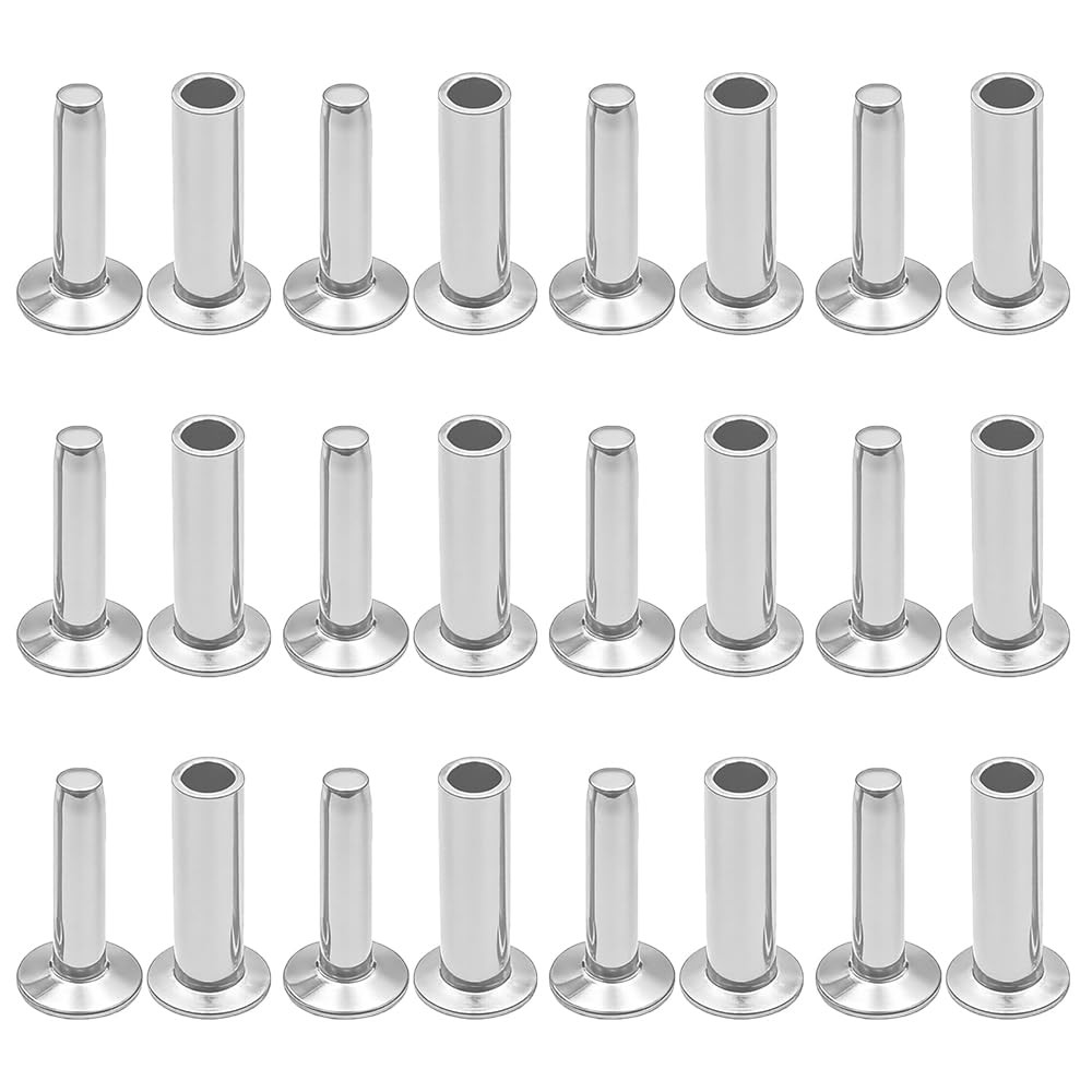 12 Sets Cutlery Rivets 5/16 x 1/2 inch Cutlers Knife Making Handle Pins Rivet... 12 Sets Cutlery Rivets 5/16 x 1/2 inch Cutlers Knife Making Handle Pins Rivet...