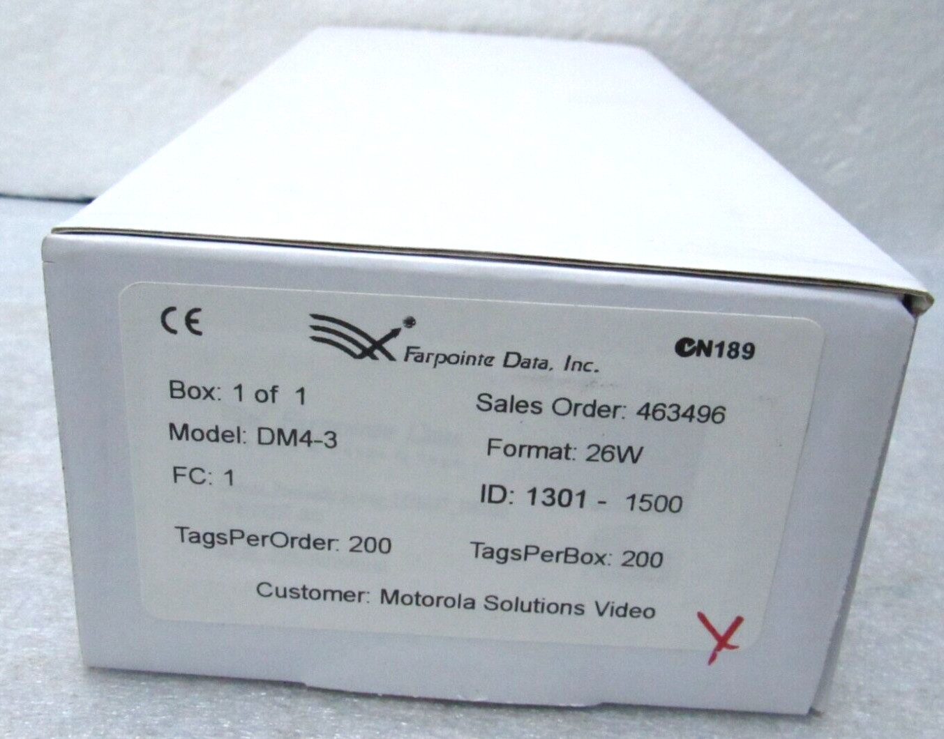Farpointe DM4-3 Delta ISO 4K Contactless Smartcard, Pack of 200 [CTOKC]