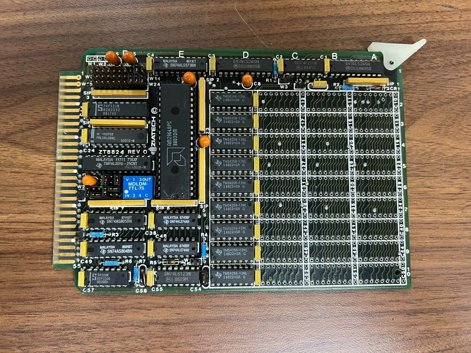 Ziatech ZT 8824 PCB Dynamic RAM