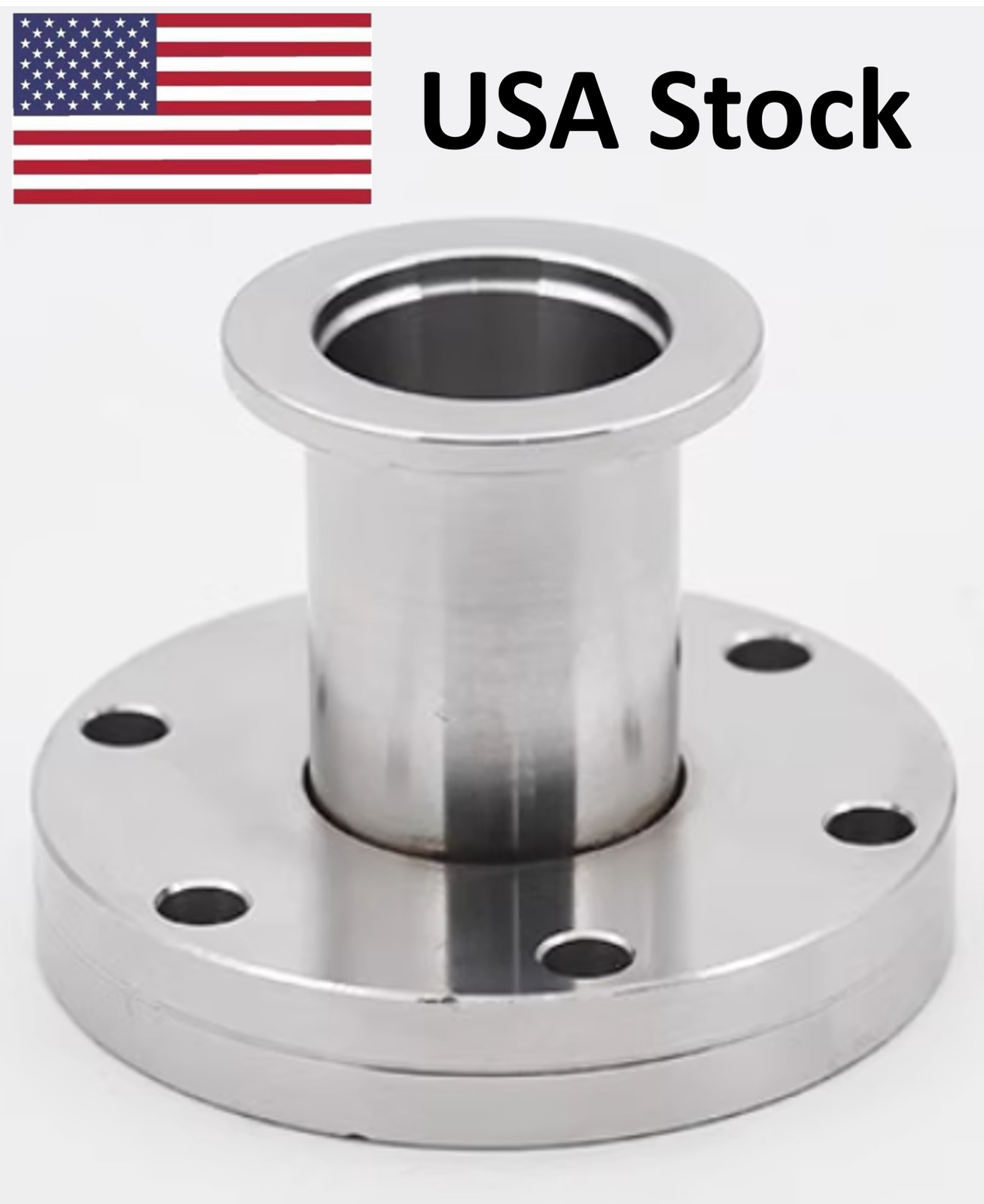 Conflat CF to KF flange reducer converter for vacuum system Conflat CF to KF flange reducer converter for vacuum system