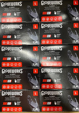 Gloveworks Black Nitrile Gloves - 5 Mil - Case of 1000 picture