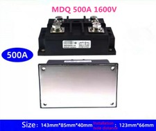 1Pc MDQ100A/200A/300A/400A/500A/1000A 1600V Single Phase Diode Bridge Rectifier picture