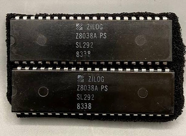 Lot of 2 Zilog Z8038A PS FIFO Input/Output Controller ICs DIP-14 NOS Vintage Lot of 2 Zilog Z8038A PS FIFO Input/Output Controller ICs DIP-14 NOS Vintage