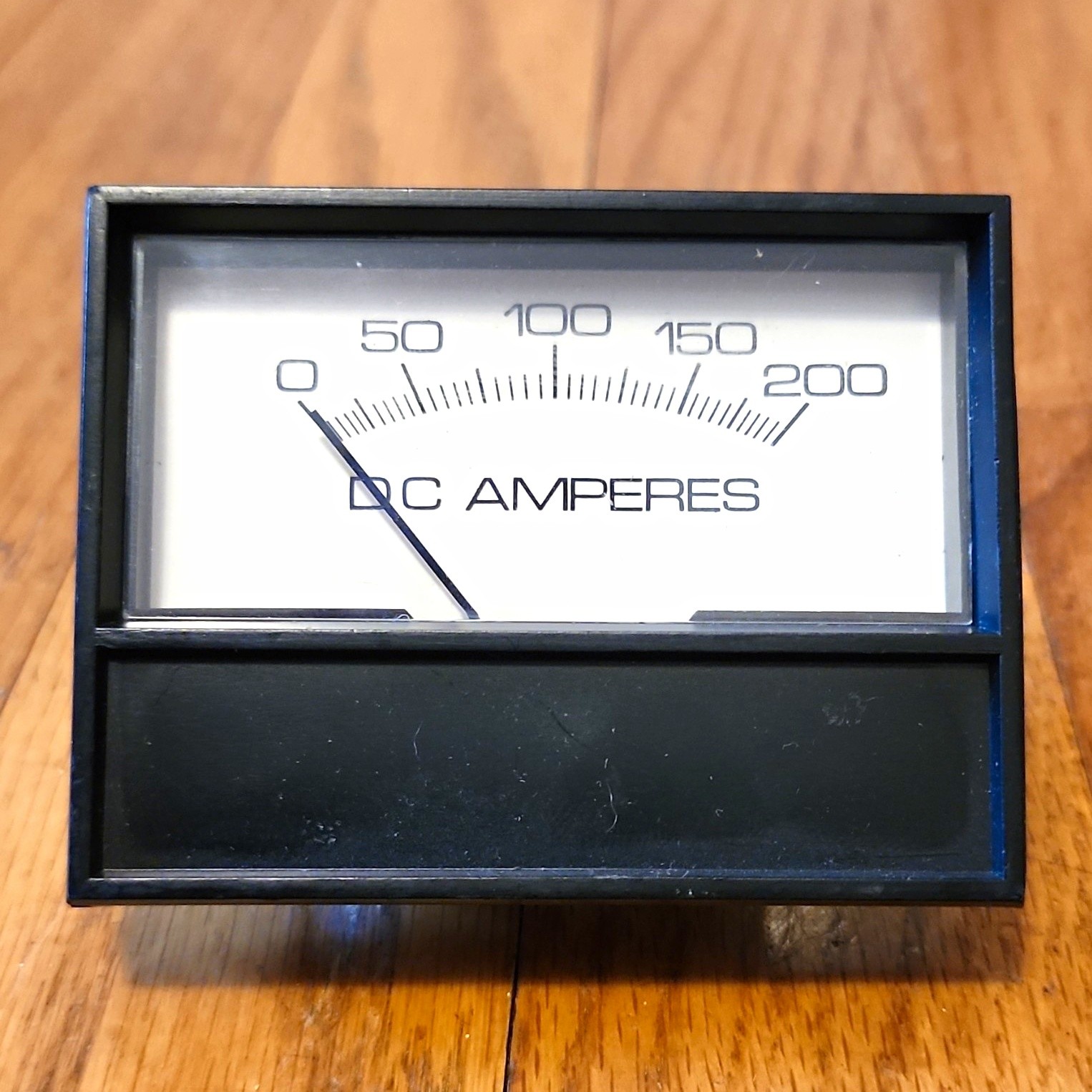 Prime DC Amperes Analog Panel Meter Ammeter Gauge Model/MPN DC AMPERES