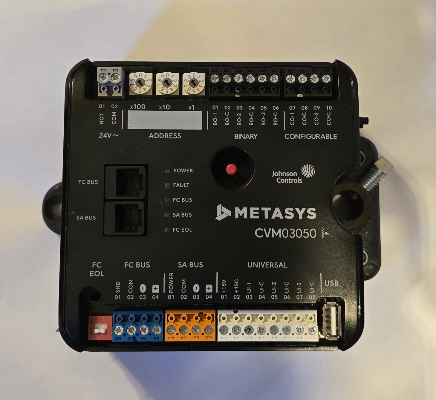 Johnson Controls METASYS CVM03050 VAV Control Module MPN CVM03050 24V 2.5A Johnson Controls METASYS CVM03050 VAV Control Module MPN CVM03050 24V 2.5A