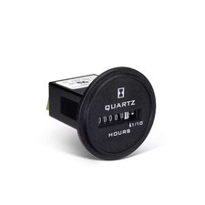 Trumeter 732-0003 Hour Meter, Dc Quartz, Red/White Numbers picture