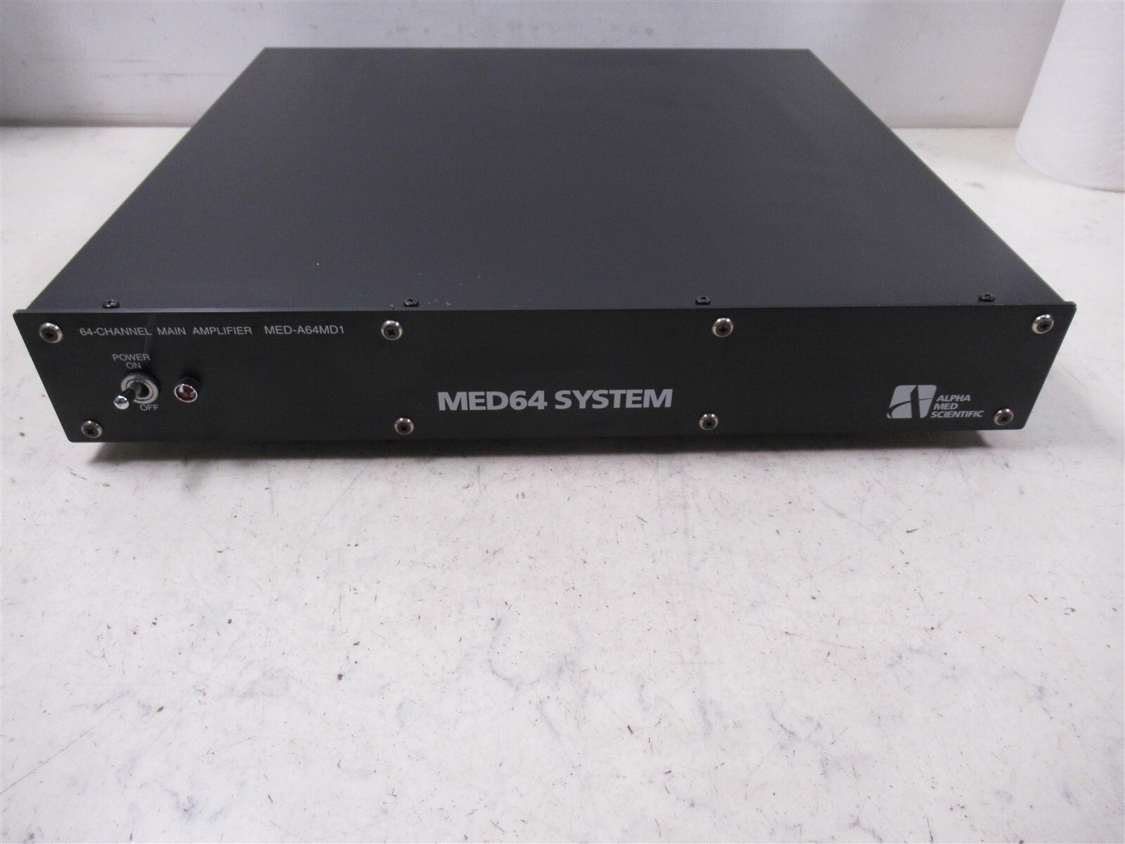 Alpha Med MED64 System 64 channel Main Amplifier MED-A64MD1 Electrophysiology Alpha Med MED64 System 64 channel Main Amplifier MED-A64MD1 Electrophysiology