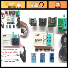 High-Speed USB SPI Chip Programmer IC, EEPROM Flash BIOS Socket, 24/25/93 Suppor picture
