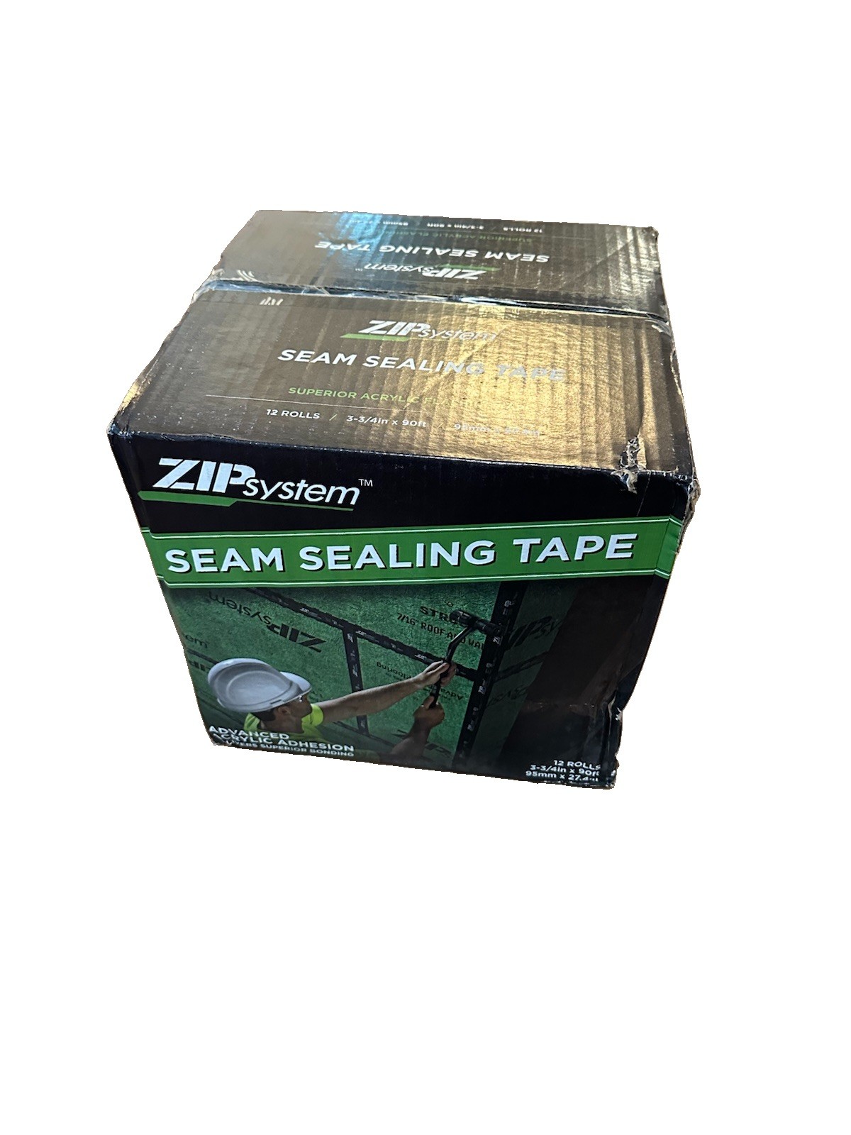 ZIP System Seam Sealing Tape S-13773 12 Rolls 3-3/4 in x 90 ft New