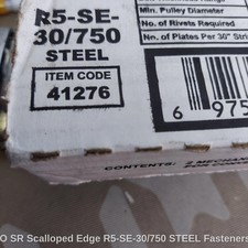 FLEXCO  SR Scalloped Edge R5-SE-30/750  STEEL Fasteners 41276 picture