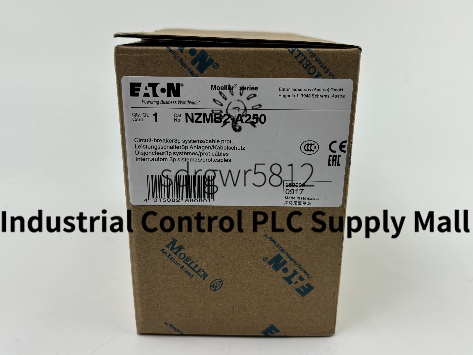 NEW 1PCS Eaton NZMB2-A250 NEW 1PCS Eaton NZMB2-A250
