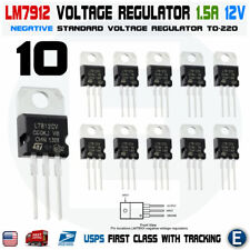 10pcs LM7912 L7912CV 7912 12V Linear Negative Voltage Regulator IC Chip USA picture