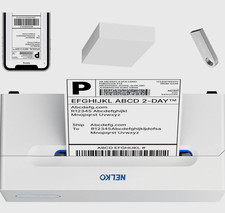 Nelko Bluetooth Thermal Shipping Label Printer, 4x6 Thermal Label Printer picture