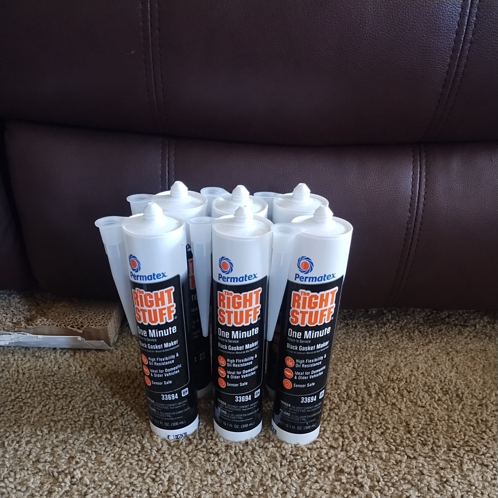 Permatex 33694-6PK The Right Stuff Gasket Maker, 10.1 oz. (Pack of 6) Permatex 33694-6PK The Right Stuff Gasket Maker, 10.1 oz. (Pack of 6)