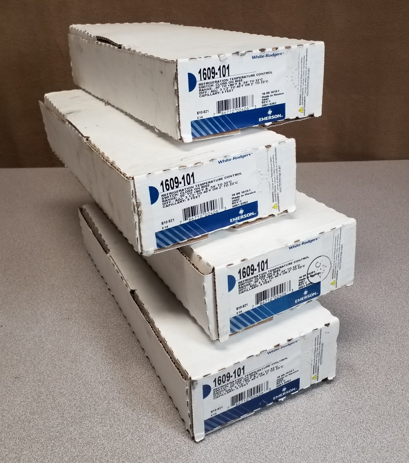 WHITE-RODGERS 1609-101 REFRIGERATION TEMPERATURE CONTROL BRAND NEW WHITE-RODGERS 1609-101 REFRIGERATION TEMPERATURE CONTROL BRAND NEW
