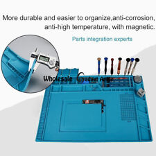 Magnetic Heat Silicone Pad Desk Mat Soldering Repair For BGA-Size: 45cm x 30cm picture