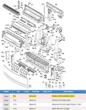 DAIKIN 5014128 PANEL (DISCHARGE) ASSY. picture
