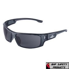 Bullhead Dorado Dark Smoke/Gray Anti fog Safety Glasses Ballistic Rated Sun Z87+ picture