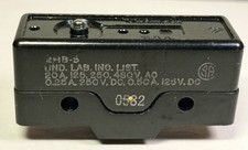 Vtg UNIMAX 2HB-5 Snap Action Momentary Limit Switch U.S.A. 20 Amp Industrial picture