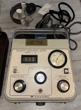 Teledyne Avionics Acoustic Impedance Meter Model TA-3D Powers On W/ Accessories picture