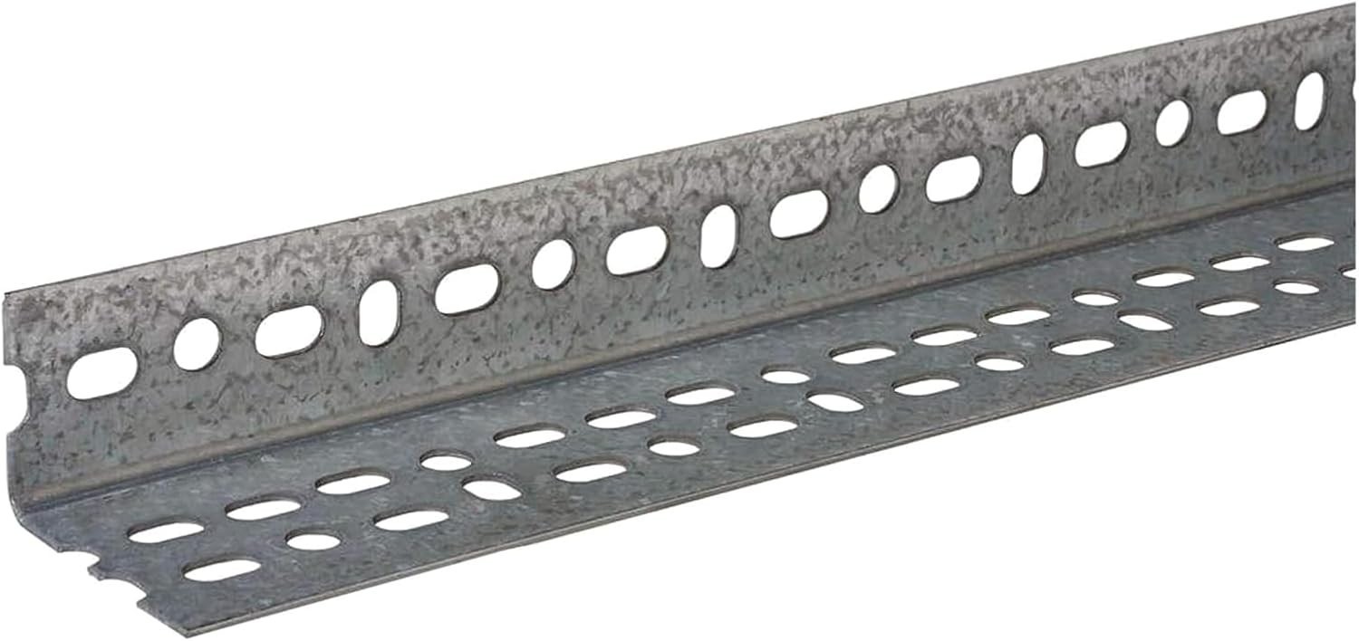 Bobco Metals Galvanized Slotted Angle 1-1/2\